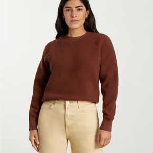 XS - Everlane The ReNew Fleece Raglan Sweatshirt